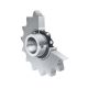 Roller chain idler sprocket units